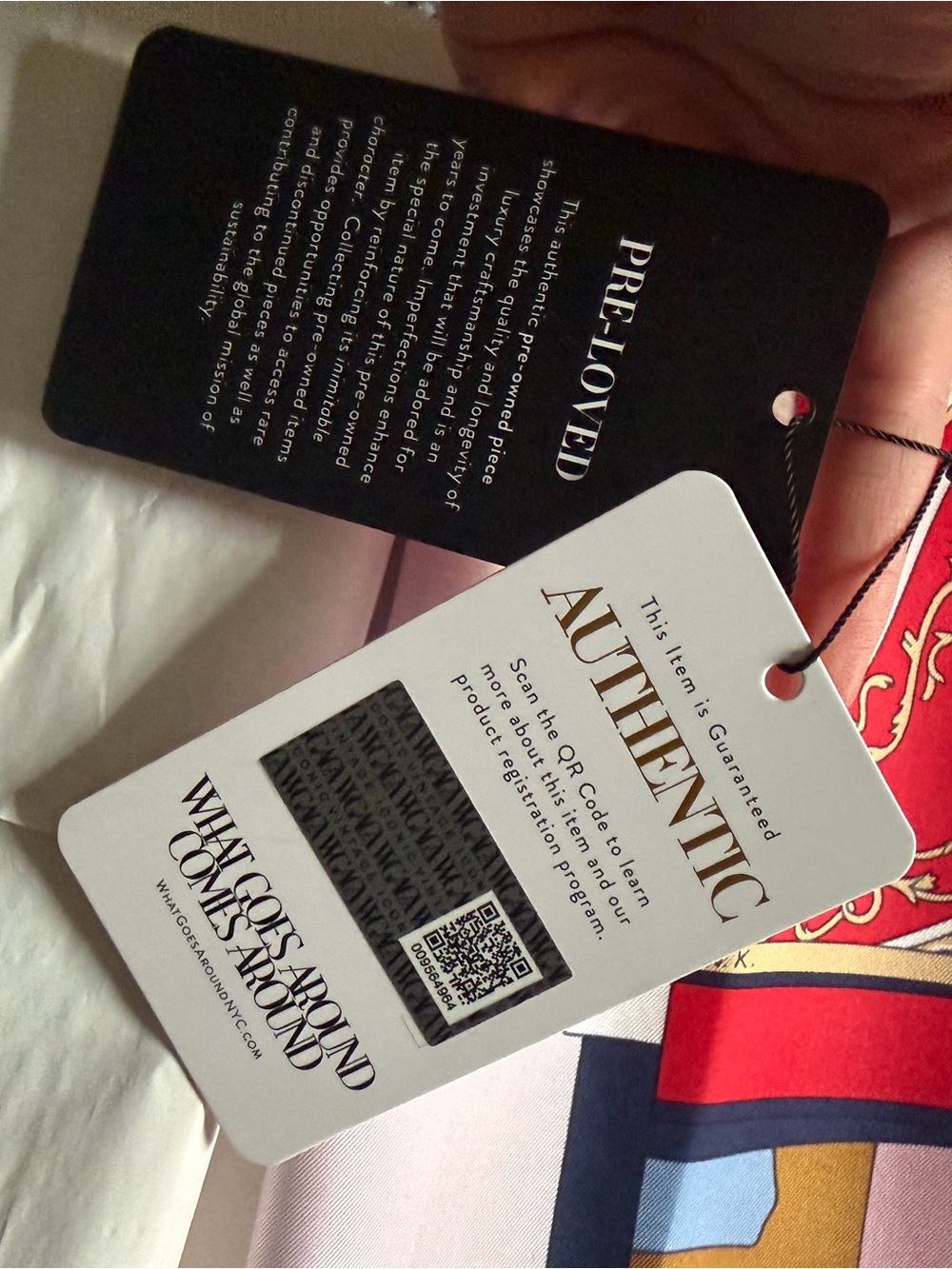 Hermès “La Berline Bayadère” Carré 90 silk scarf - Picture 7 of 11